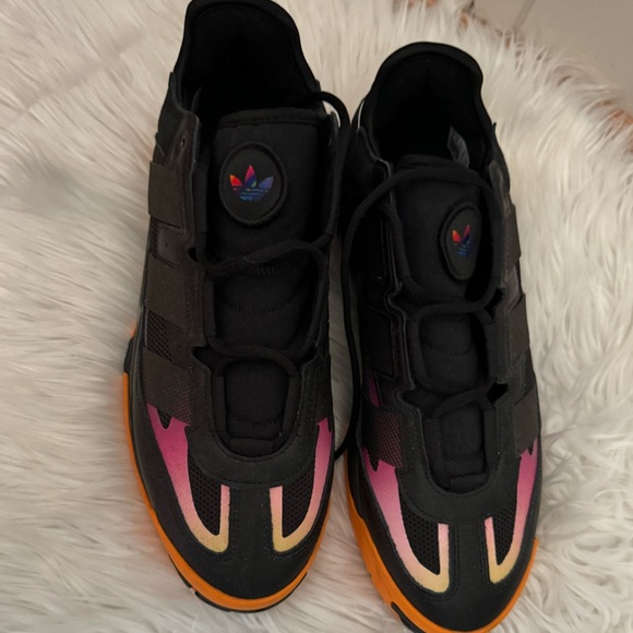 adidas Niteball Club Fresh "Black/Multi" Men's Shoe - Picture 1 of 8
